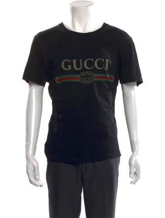 Gucci Web Accent Crew Neck T-Shirt