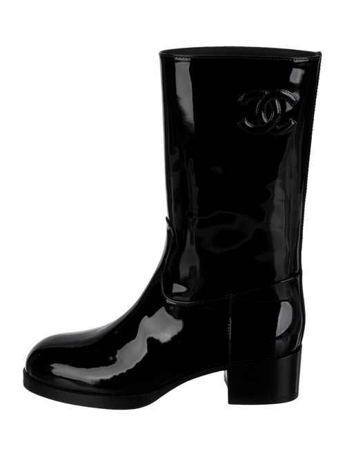 Chanel 2021 Interlocking CC Logo Boots
