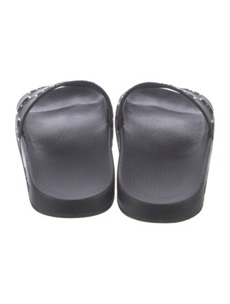 Gucci GG Signature Rubber Slides