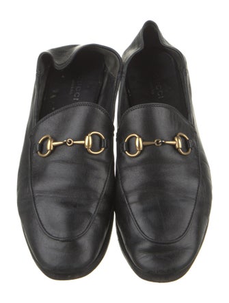 Gucci Horsebit Accent Leather Loafers