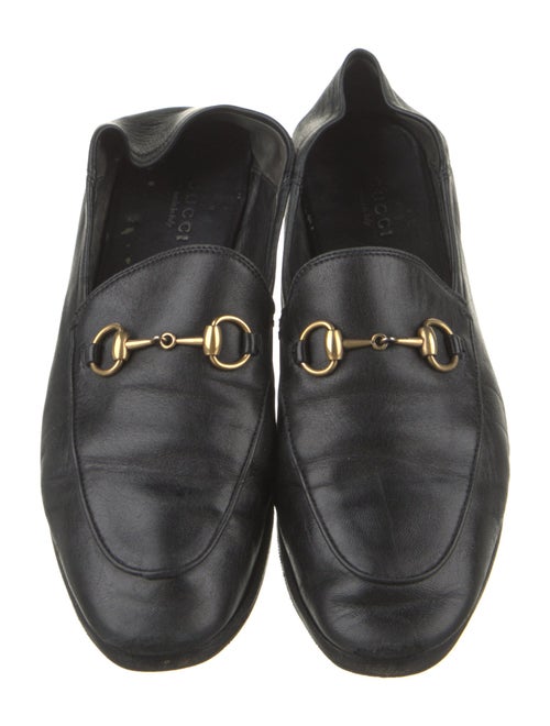 Gucci Horsebit Accent Leather Loafers