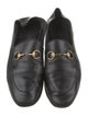 Gucci Horsebit Accent Leather Loafers