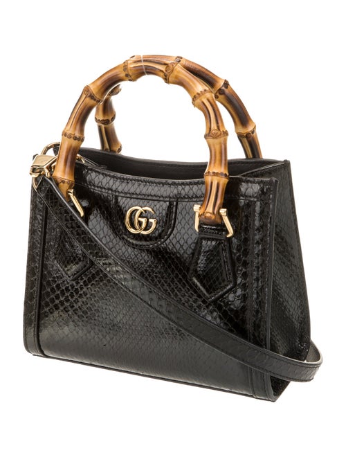 Gucci Bamboo Python Diana Bag