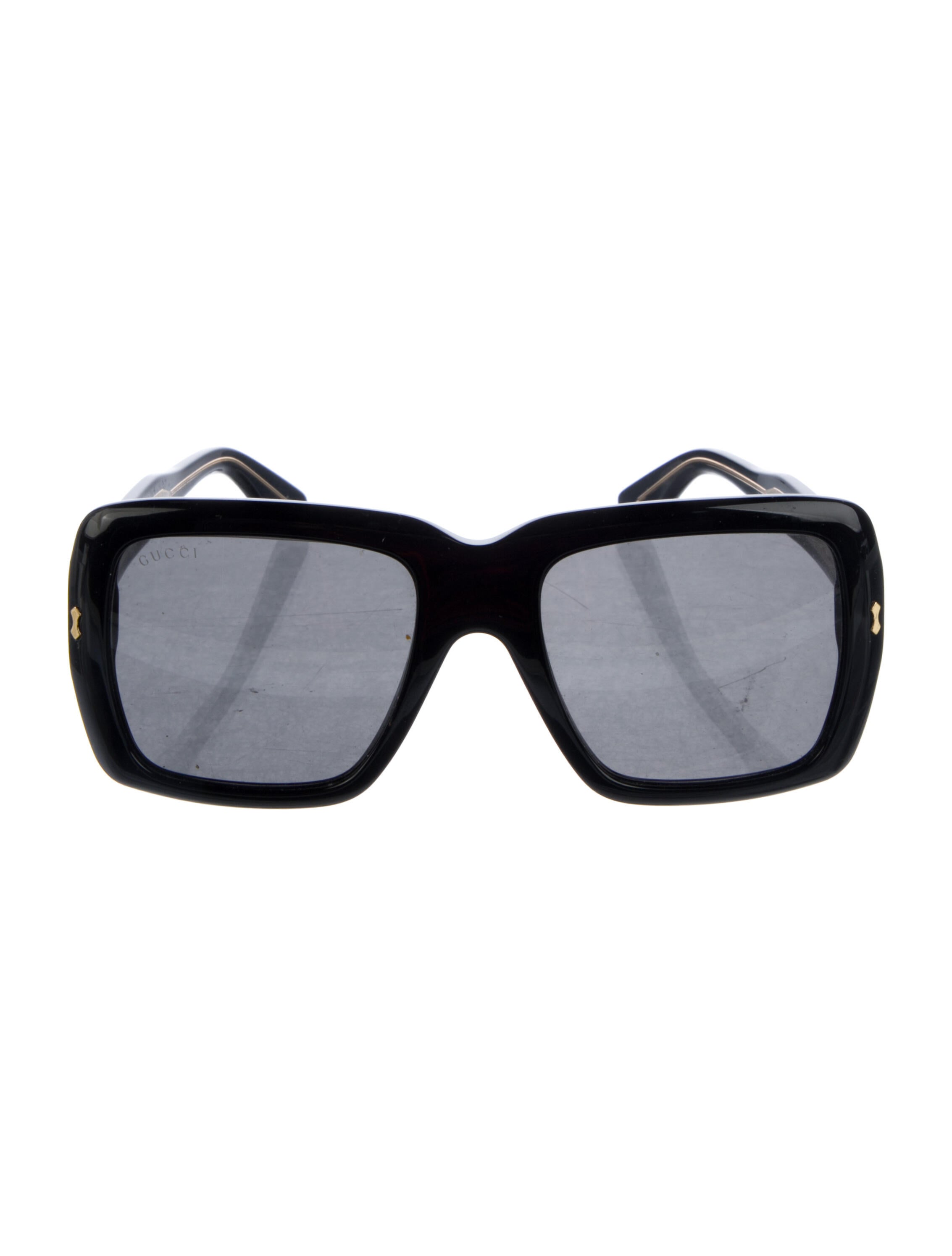 Gucci Interlocking G Logo Square Sunglasses