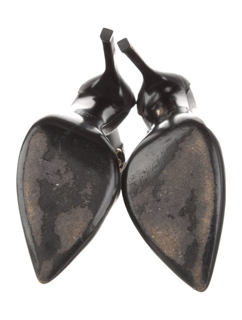 Gucci Horsebit Accent Leather Pumps