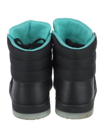 Gucci Interlocking G Logo Leather Sneakers