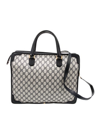 Gucci GG Supreme Top Handle Bag Vintage