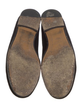 Gucci Velvet Loafers
