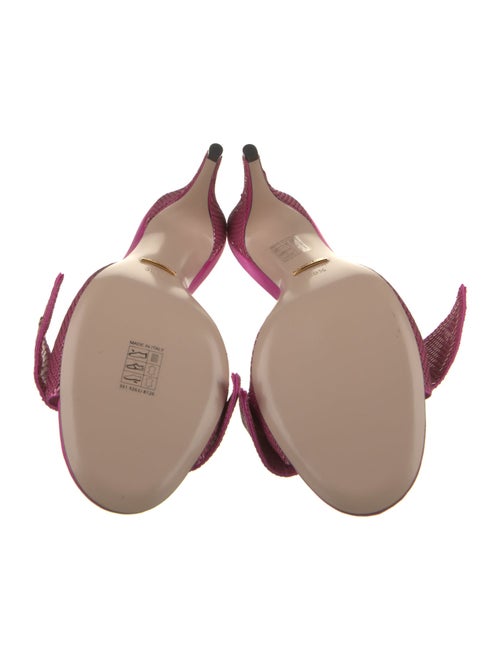 Gucci Sequins Bow Accents Slides