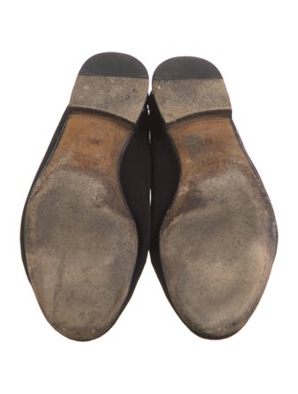 Gucci Horsebit Accent Suede Loafers