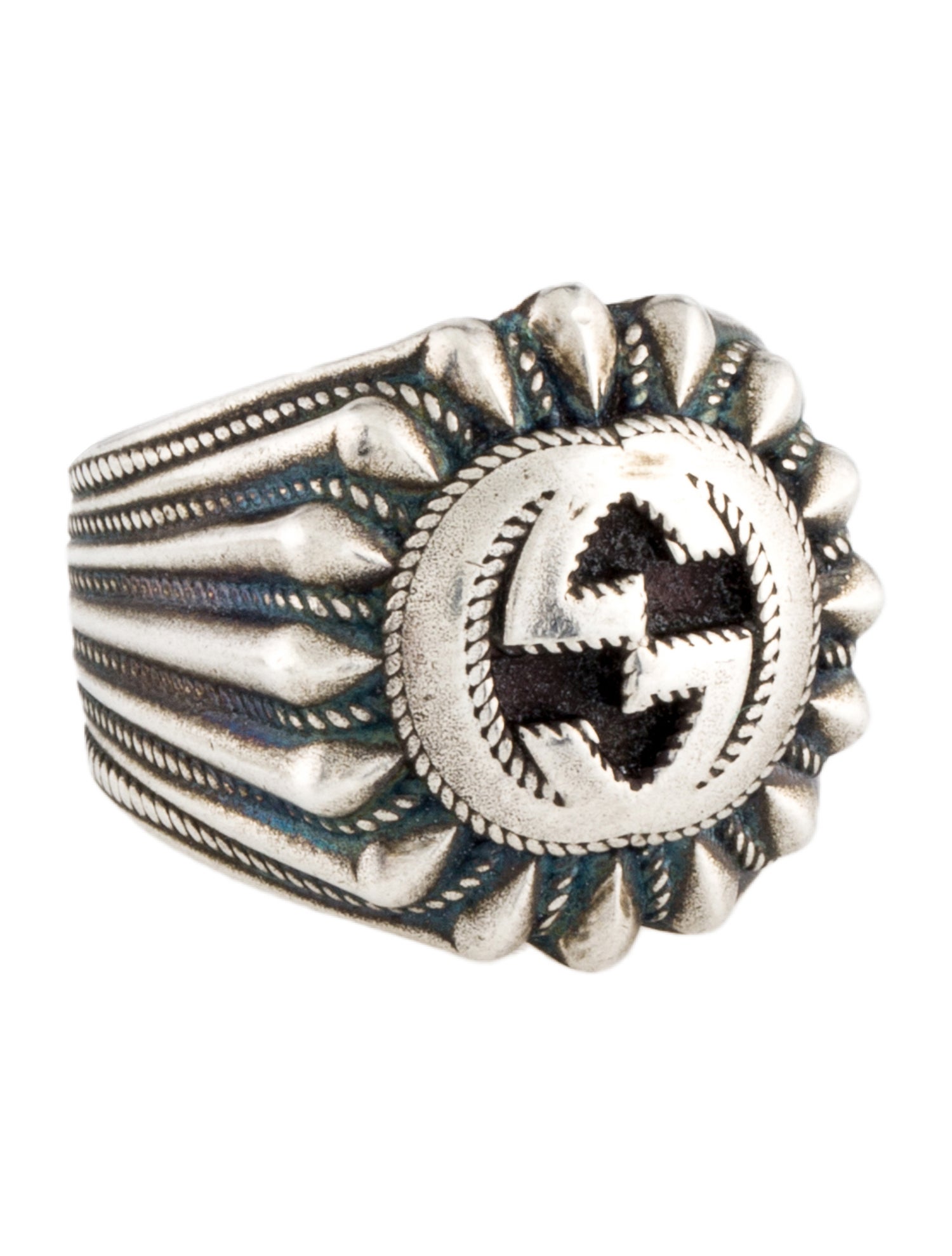 Gucci Interlocking G Signet Ring