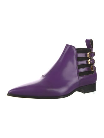 Gucci Leather Chelsea Boots