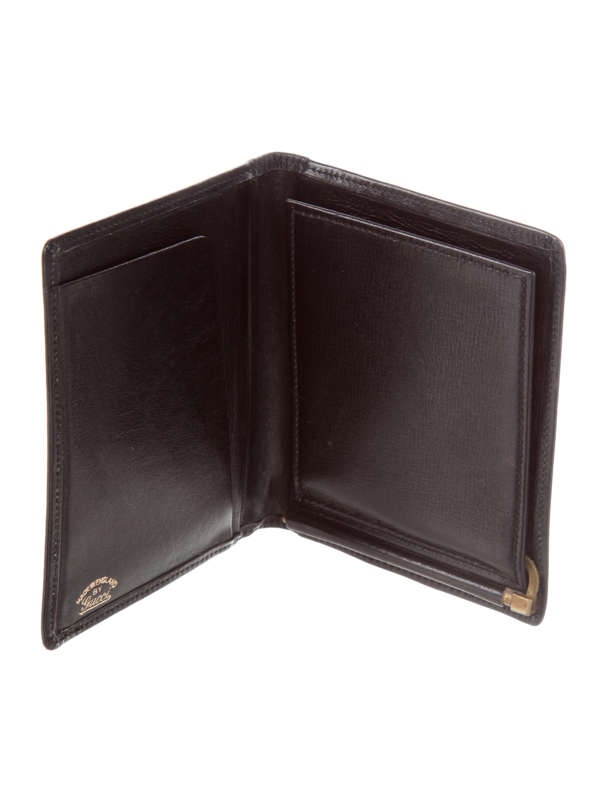 Gucci Vintage Bifold Leather Wallet Accessories GUC173725 The