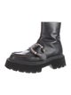 Gucci Dionysus Accent Leather Combat Boots