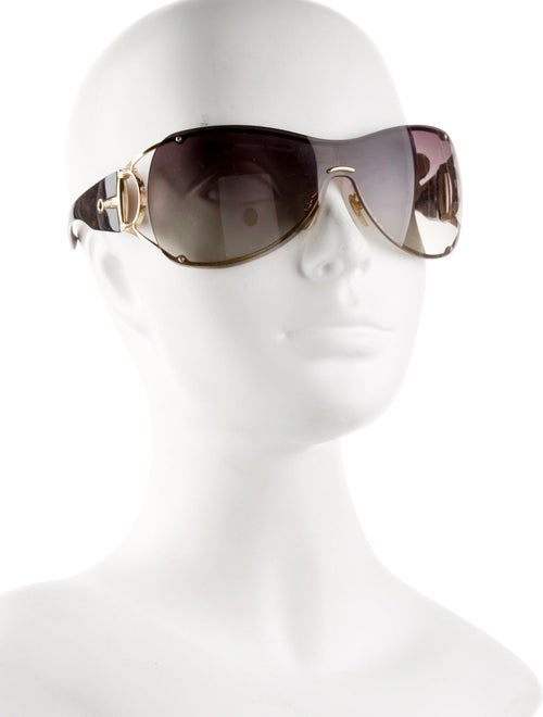 Gucci Shield Gradient Sunglasses