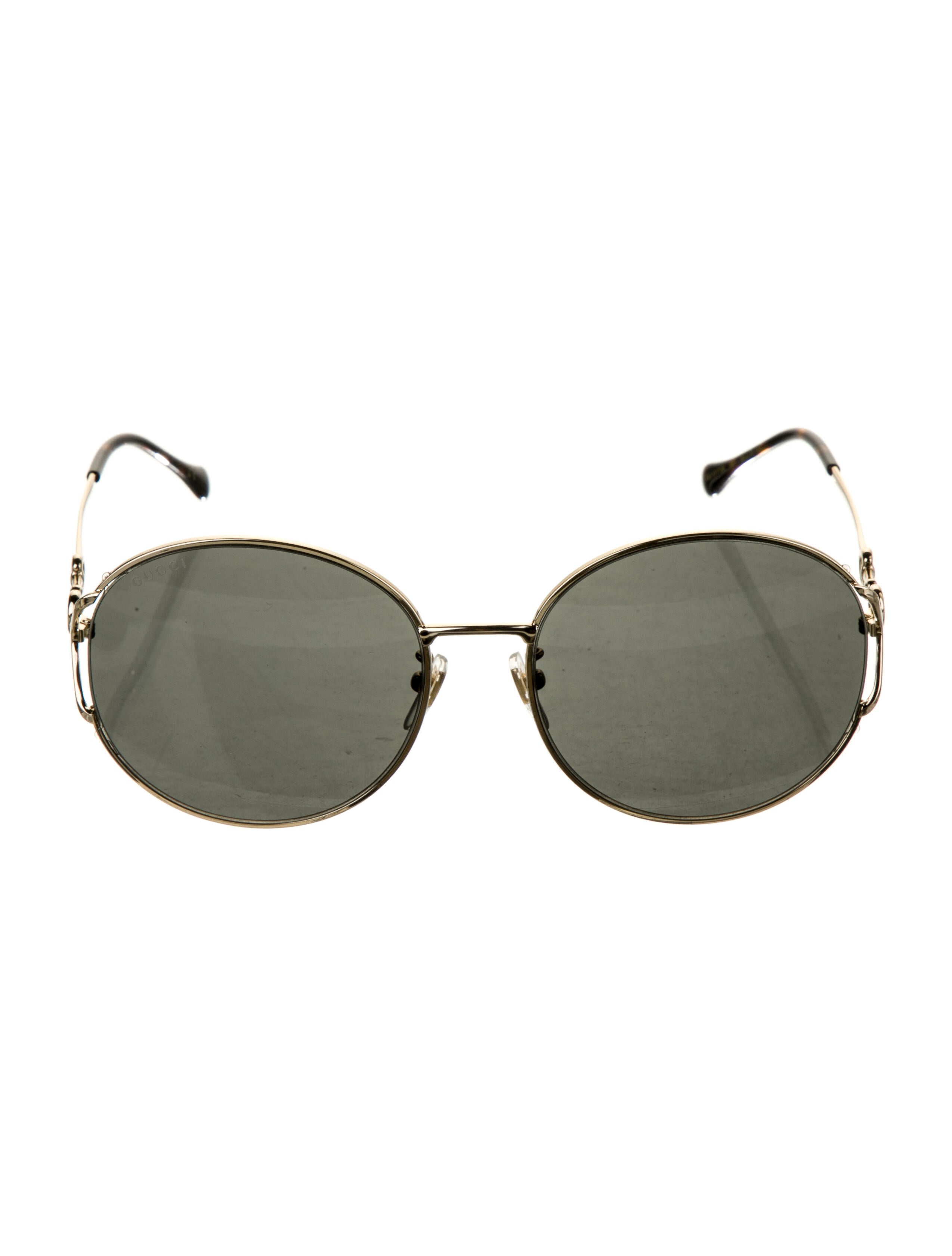 Gucci Horsebit Accent Oversize Sunglasses