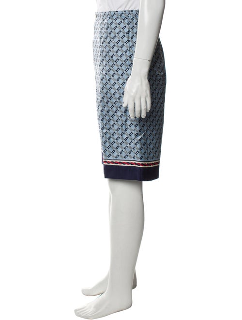 Gucci Silk Flat Front Shorts