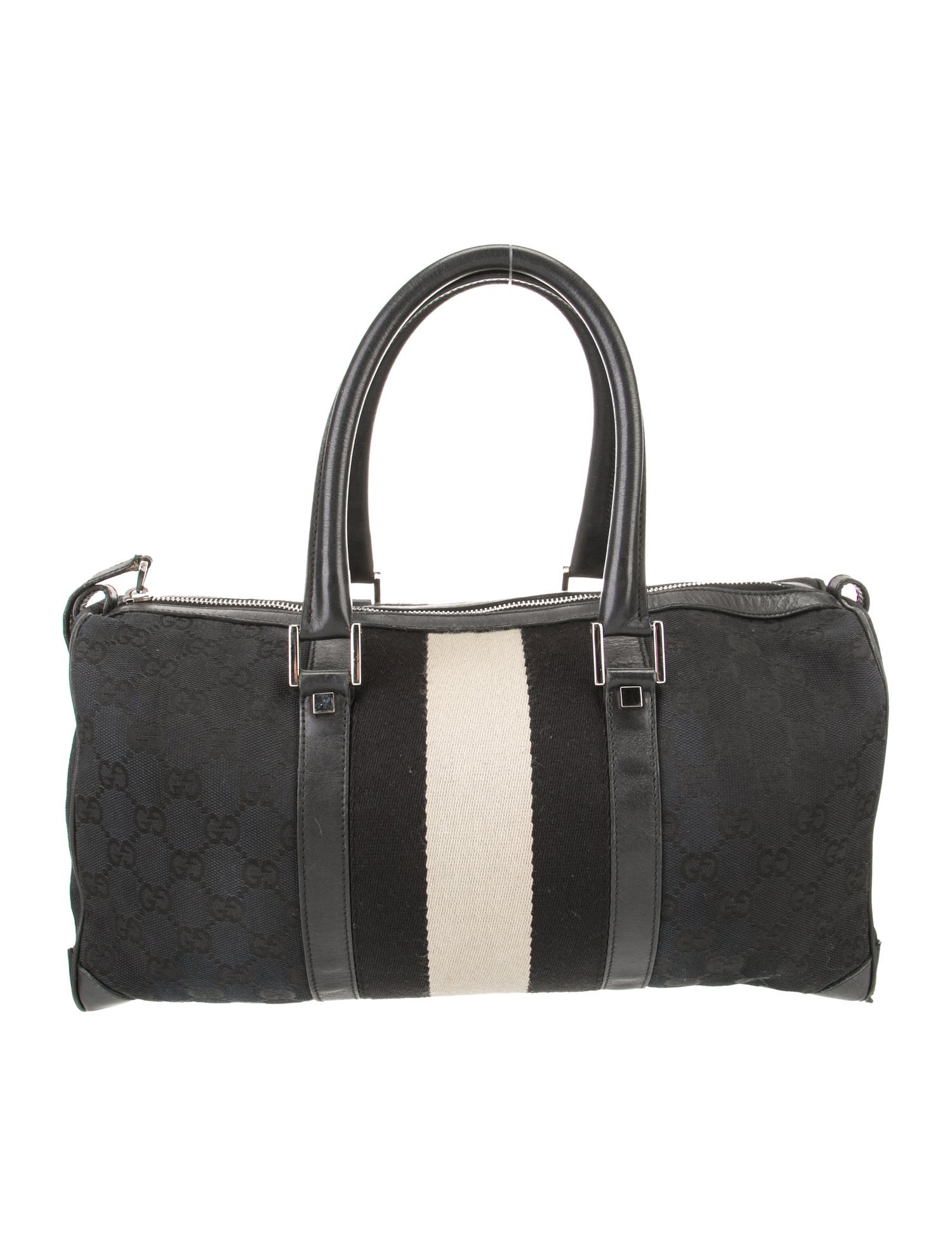 Gucci Canvas Top Handle Bag