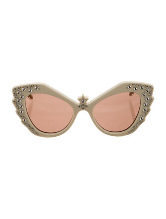 Gucci Cat-Eye Tinted Sunglasses