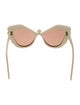 Gucci Cat-Eye Tinted Sunglasses
