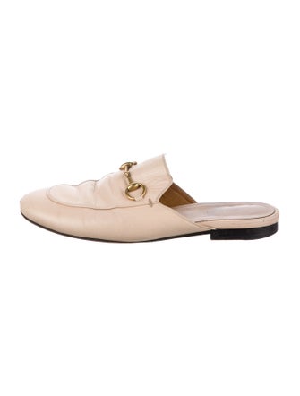 Gucci Horsebit Accent Leather Mules
