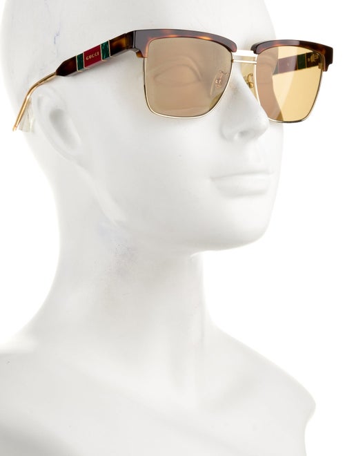 Gucci Square Tinted Sunglasses