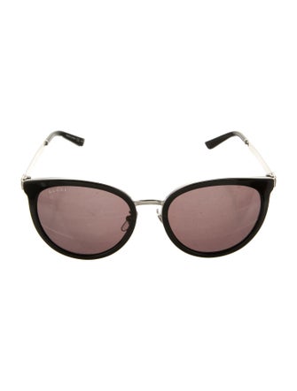 Gucci Web Accent Wayfarer Sunglasses