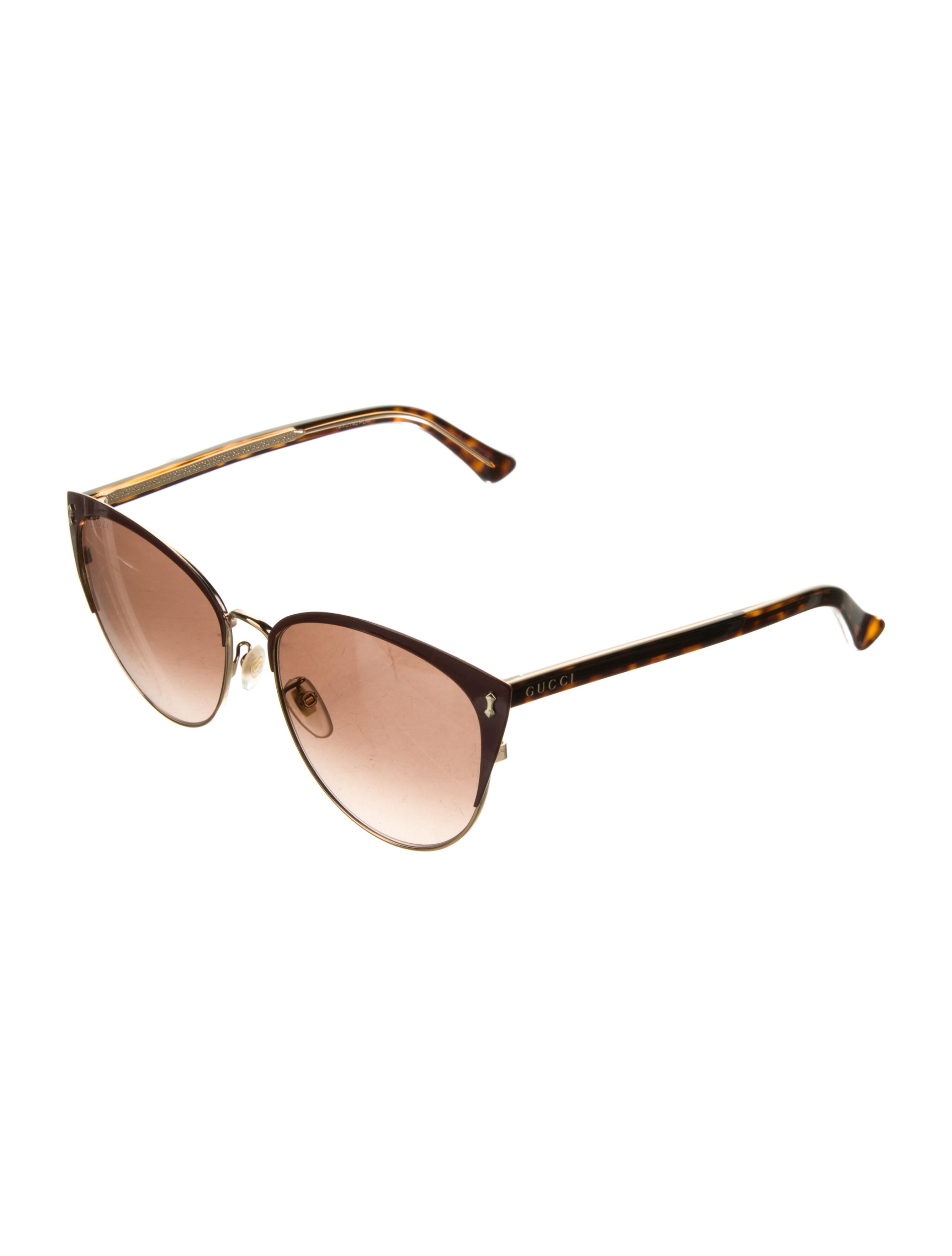 Gucci Cat-Eye Gradient Sunglasses