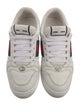 Gucci Web Accent Leather Sneakers
