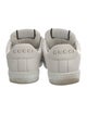 Gucci Web Accent Leather Sneakers