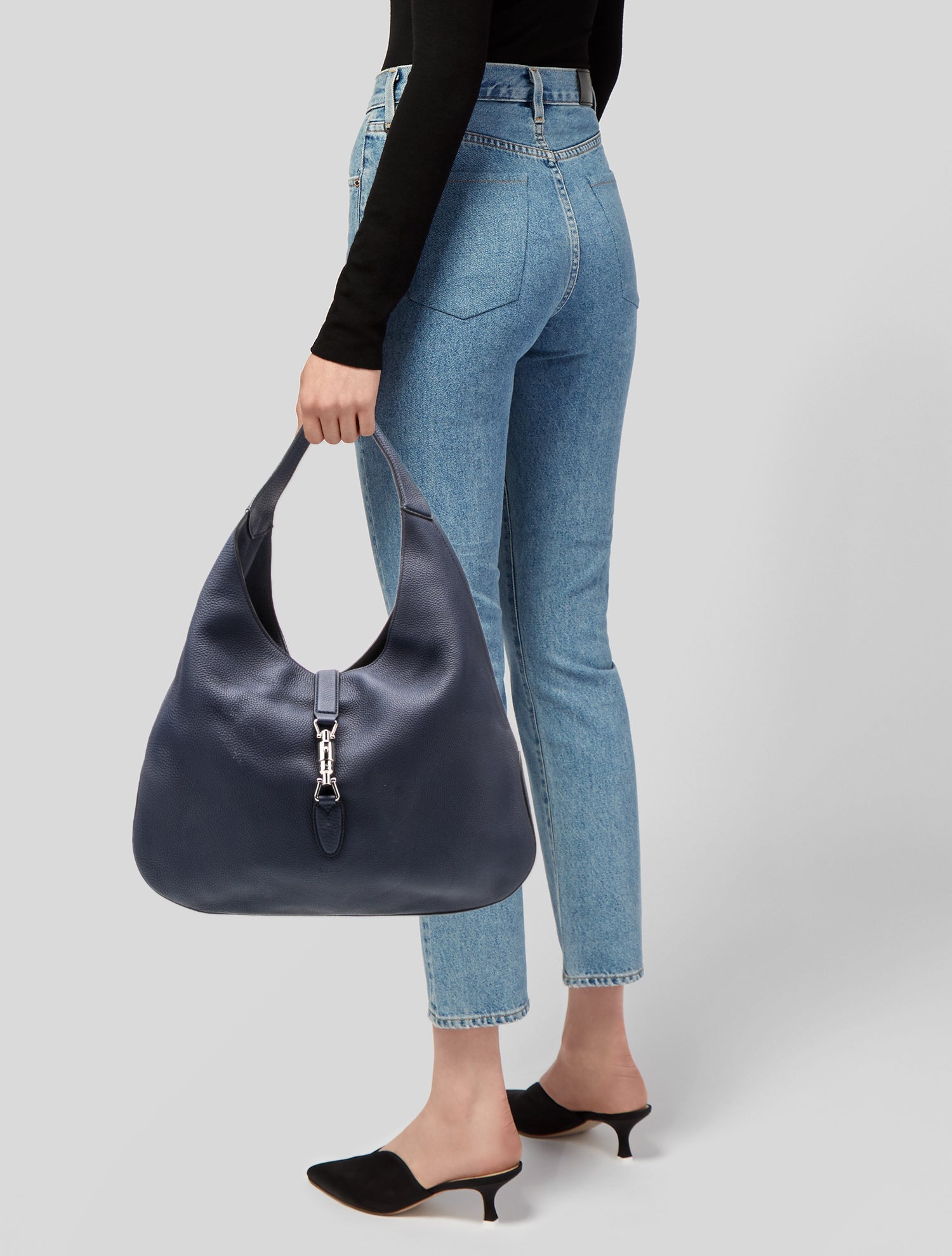 Gucci Piston Lock Soft Jackie Large