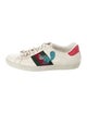 Gucci Web Accent Leather Sneakers