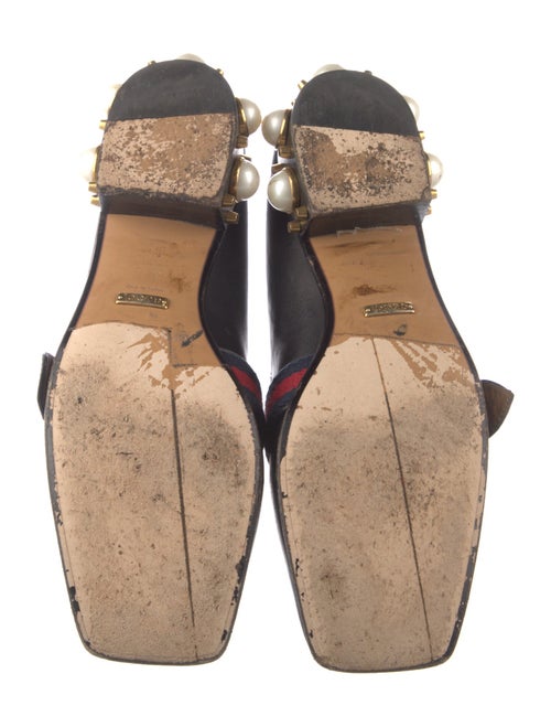 Gucci Interlocking G Logo Leather Loafers