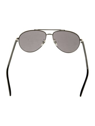 Gucci Web Accent Aviator Sunglasses
