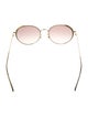 Gucci Round Gradient Sunglasses