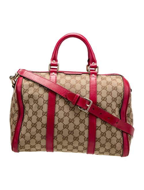 Gucci Canvas Boston