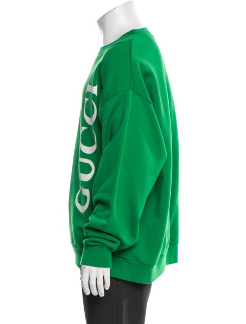 Gucci Graphic Print Crew Neck Sweatshirt