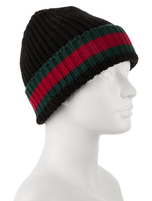 Gucci Wool Web Beanie
