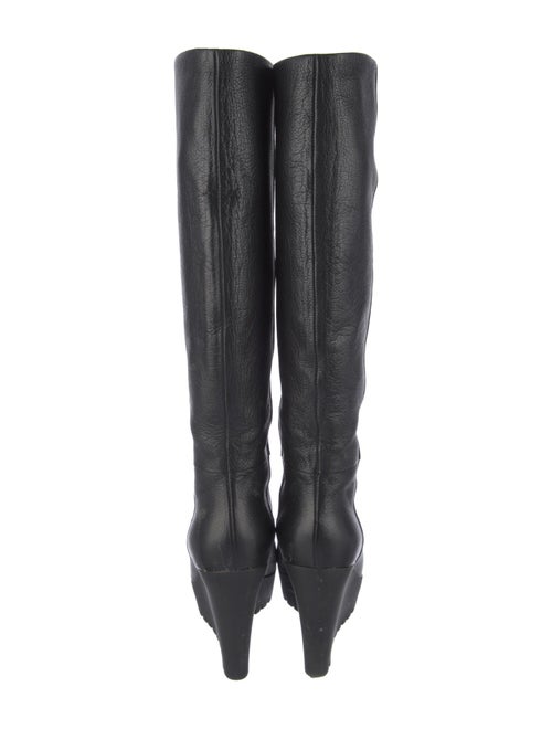 Gucci GG Logo Leather Boots