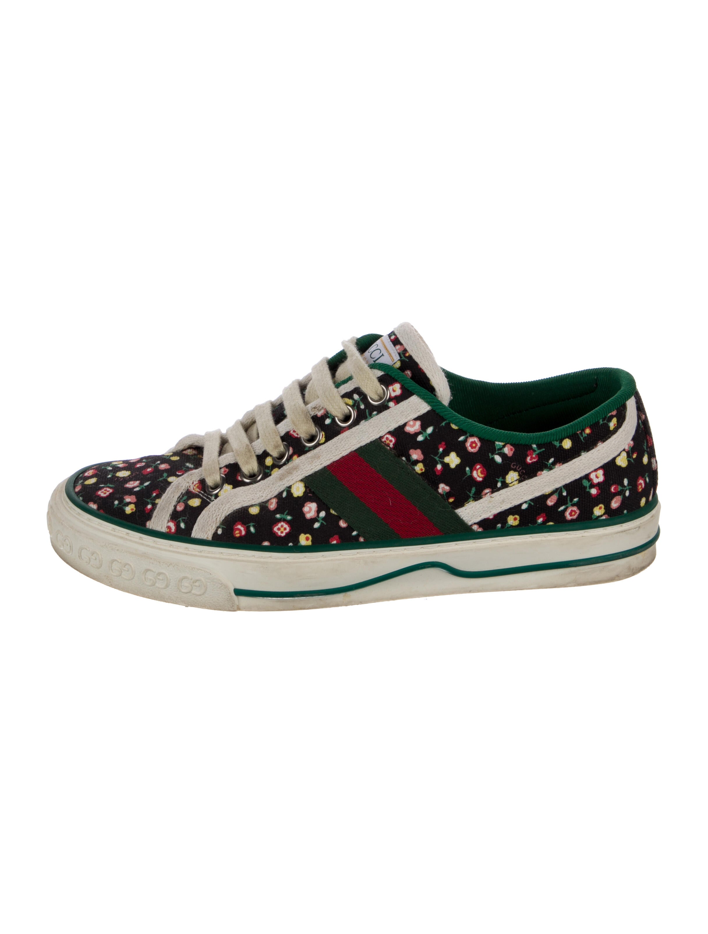 Gucci GG Logo Canvas Sneakers