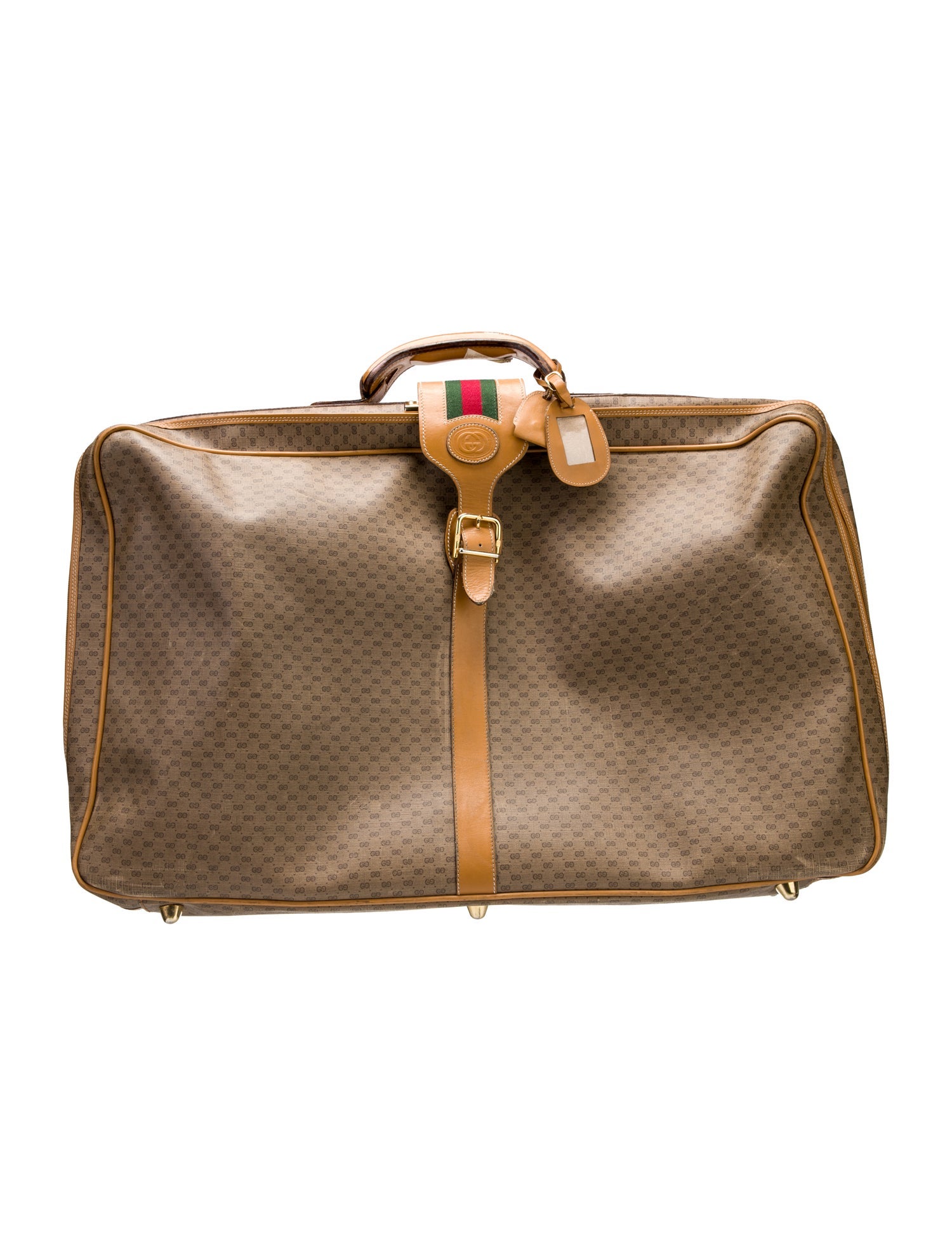 Gucci Web Suitcase Vintage