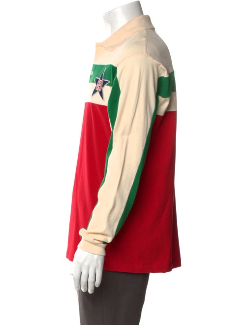 Gucci GG Logo Crew Neck Polo Shirt