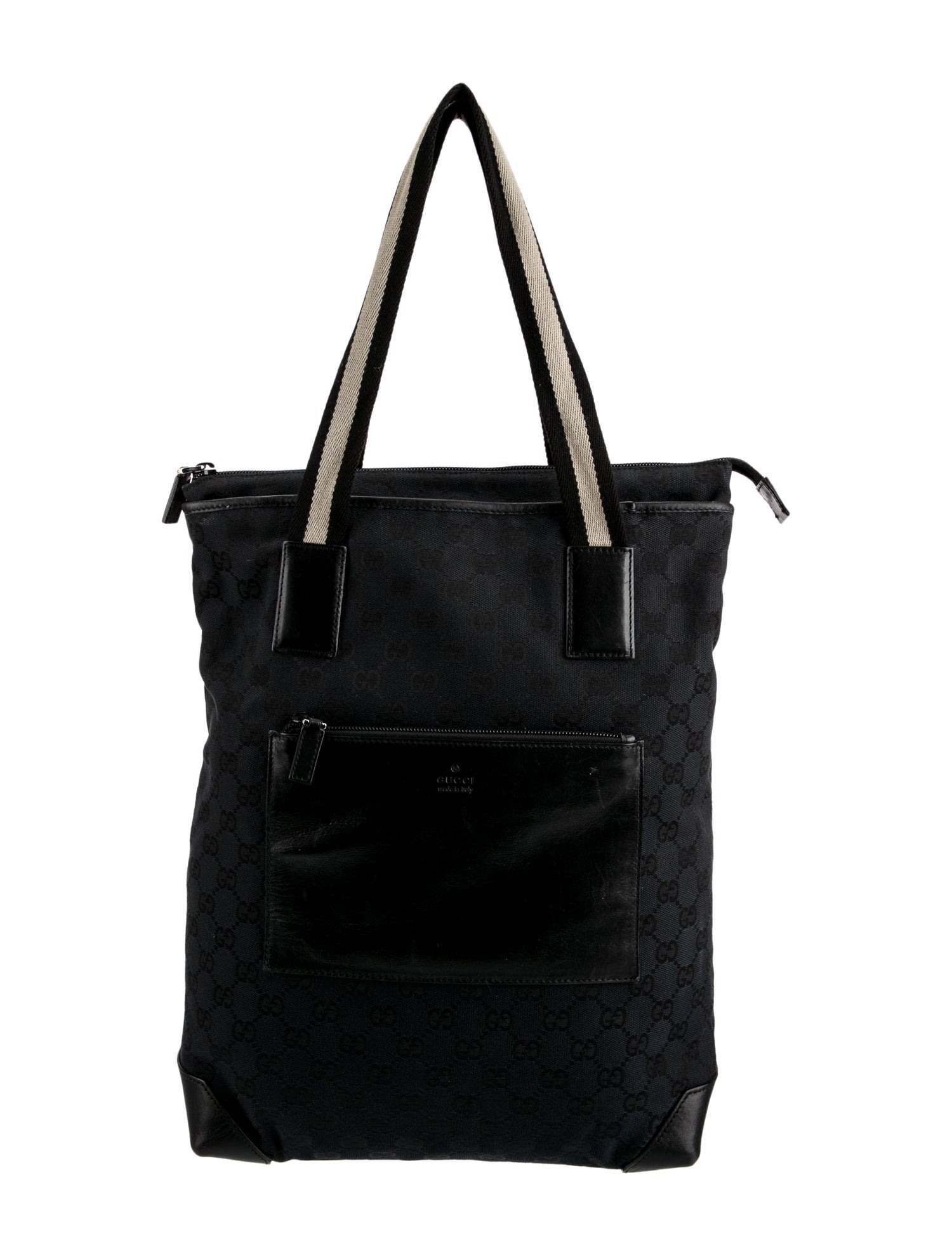 Gucci Small GG Canvas Web Tote