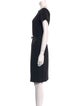 Gucci Bateau Neckline Knee-Length Dress