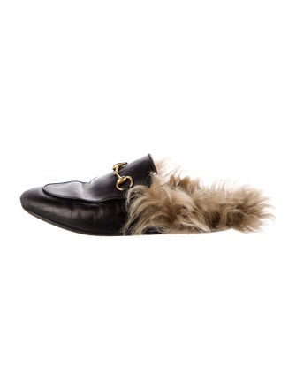 Gucci Princetown Horsebit Accent Mules
