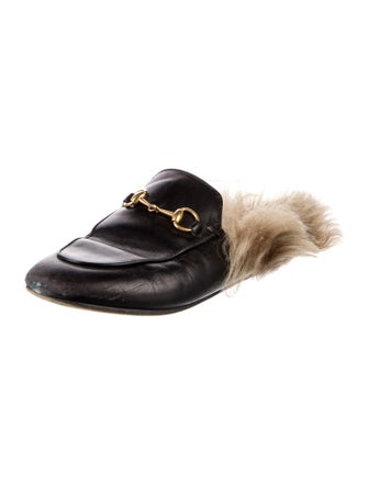 Gucci Princetown Horsebit Accent Mules