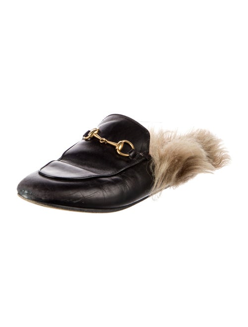 Gucci Princetown Horsebit Accent Mules