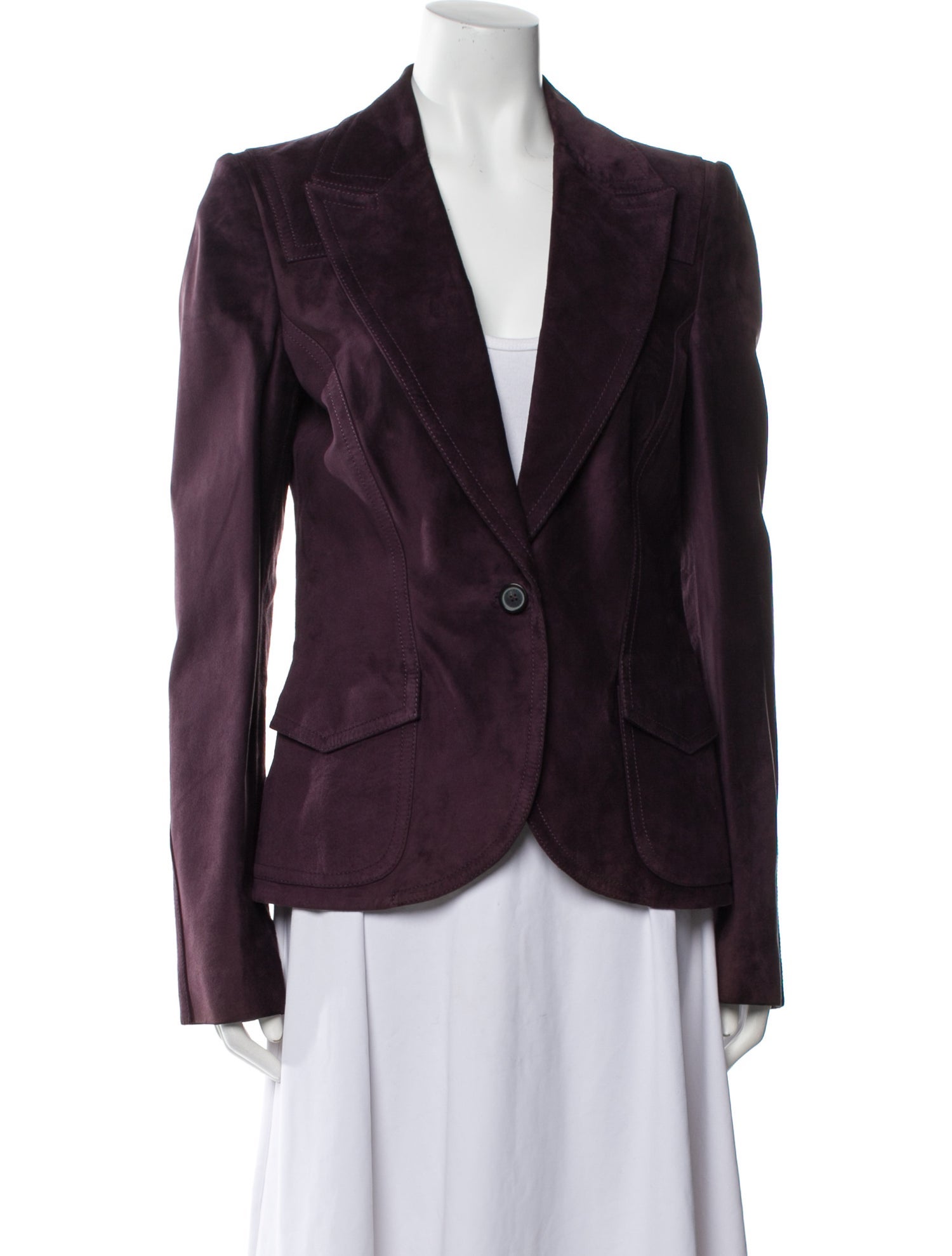 Gucci Leather Blazer