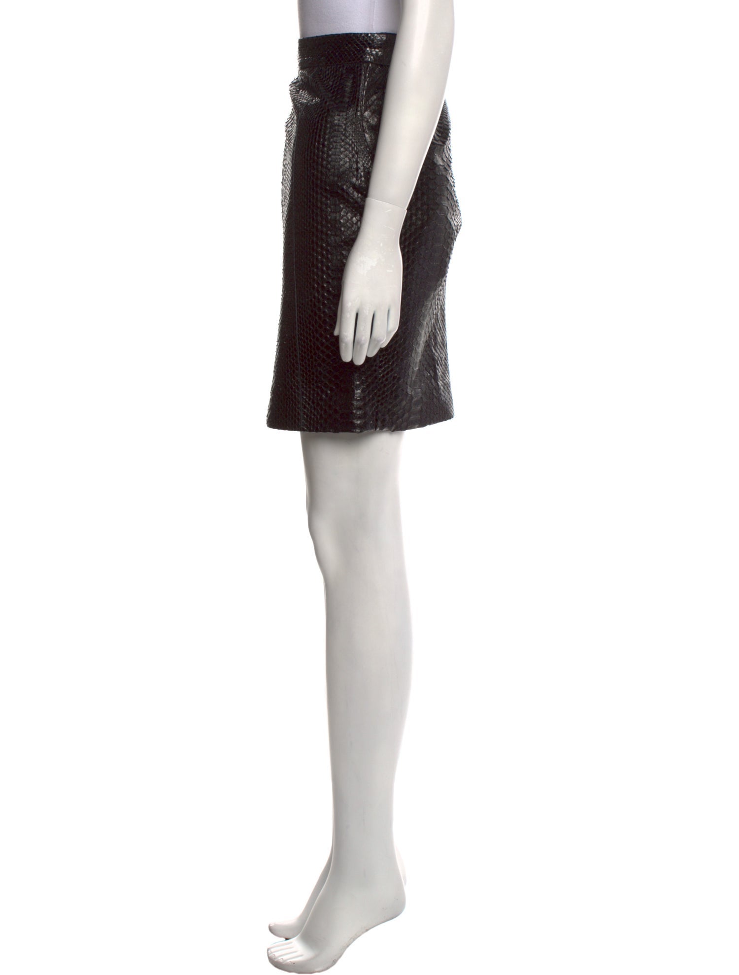 Gucci Python Knee-Length Skirt