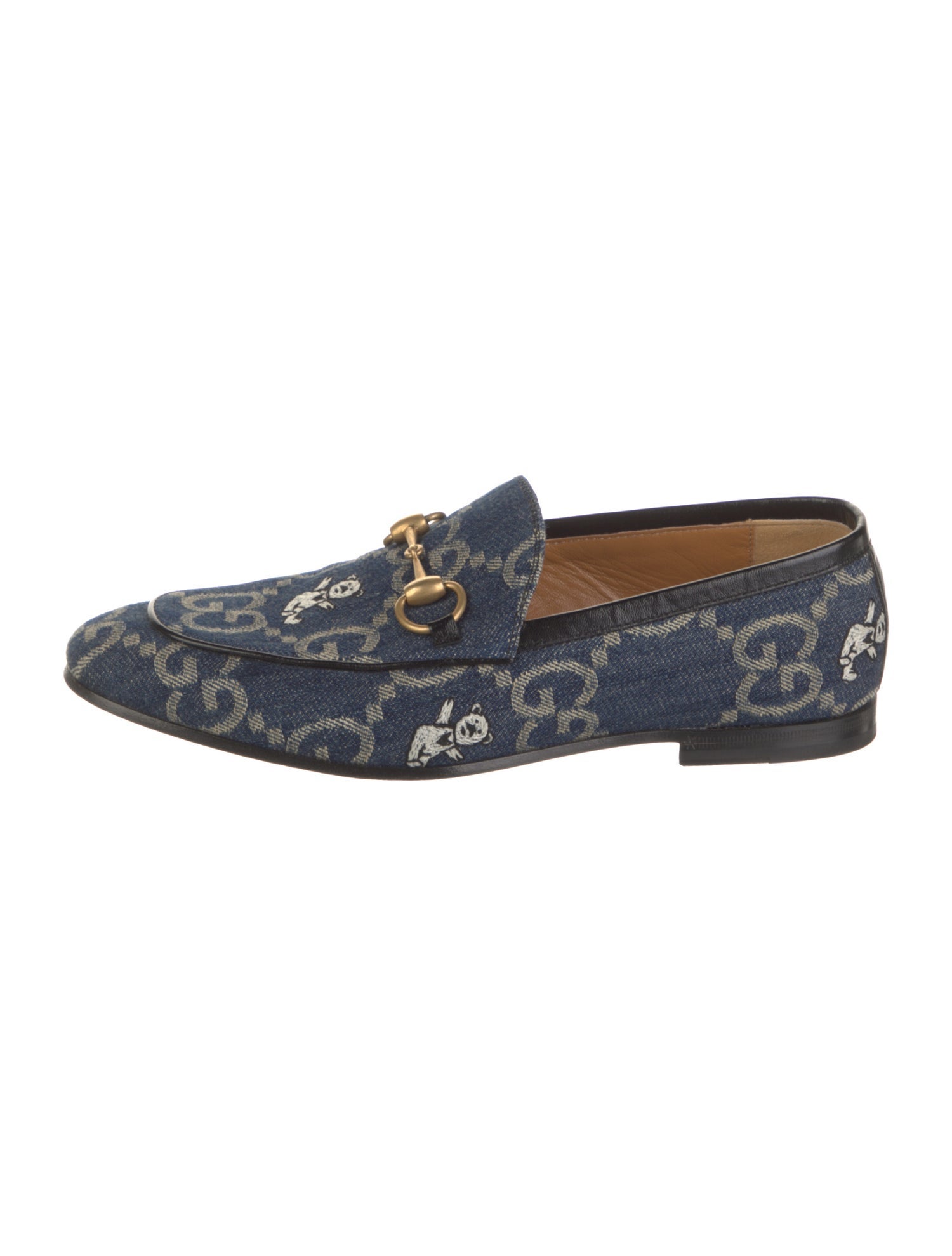 Gucci GG Denim Denim Loafers